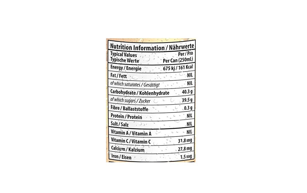 Bvitas Juice Drink Mango    Can  250 millilitre